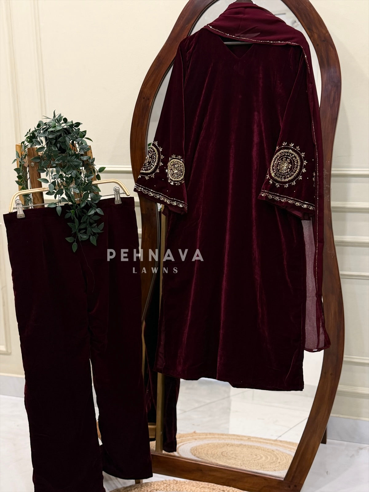 Velvet Handworked suit