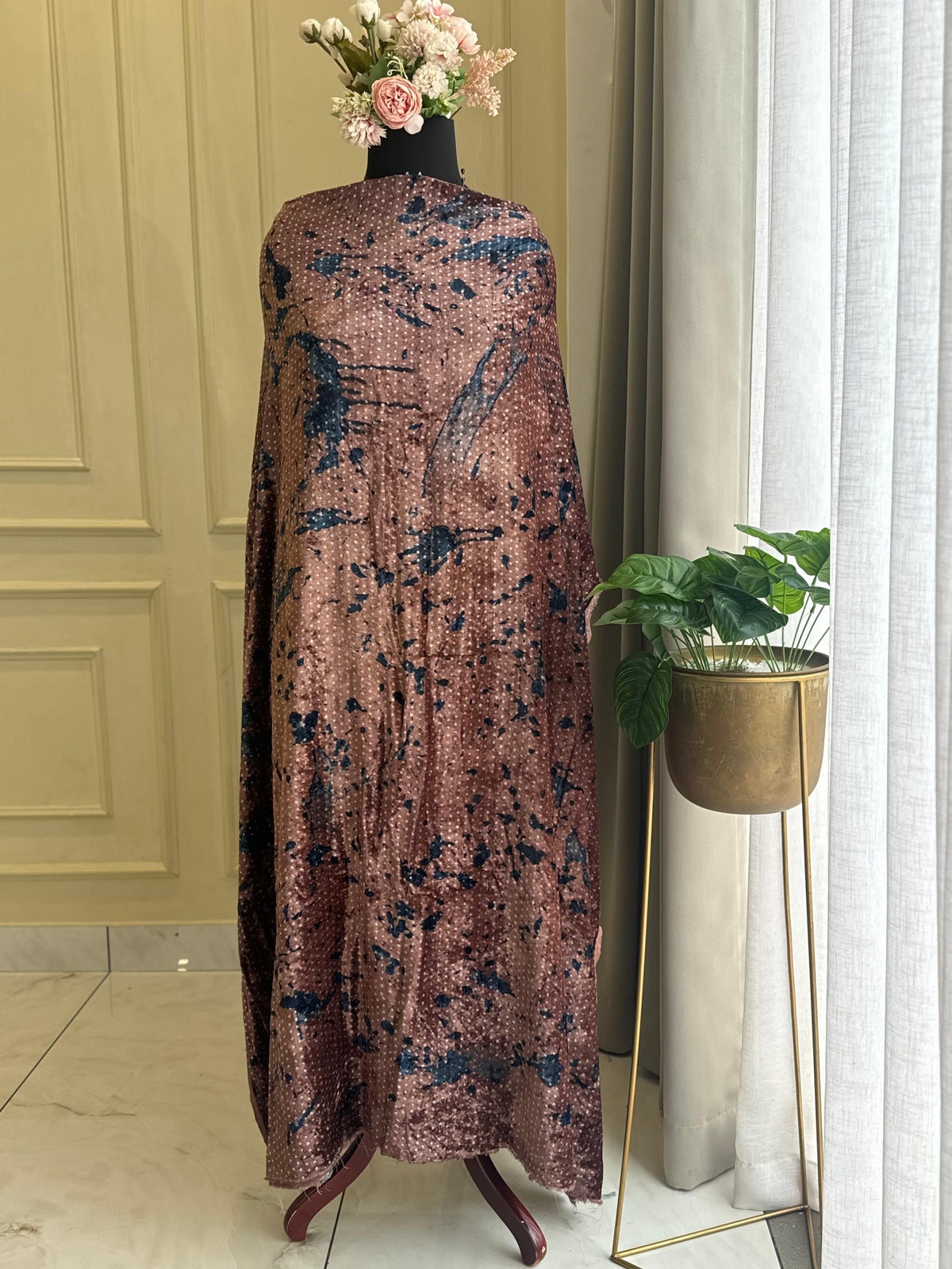 Premium Velvet Unstitched Suit-3