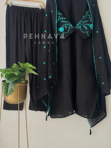 Chanderi Scallop Embroidery Set 3243 RR124