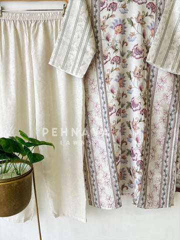 Print-Linen Elegance Suit-13442 - Pehnava Lawns