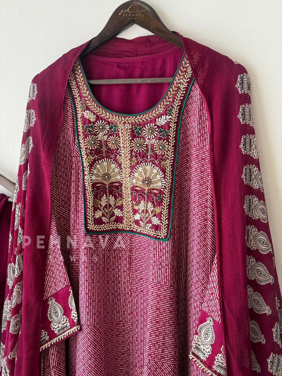Premium Handworked Anarkali