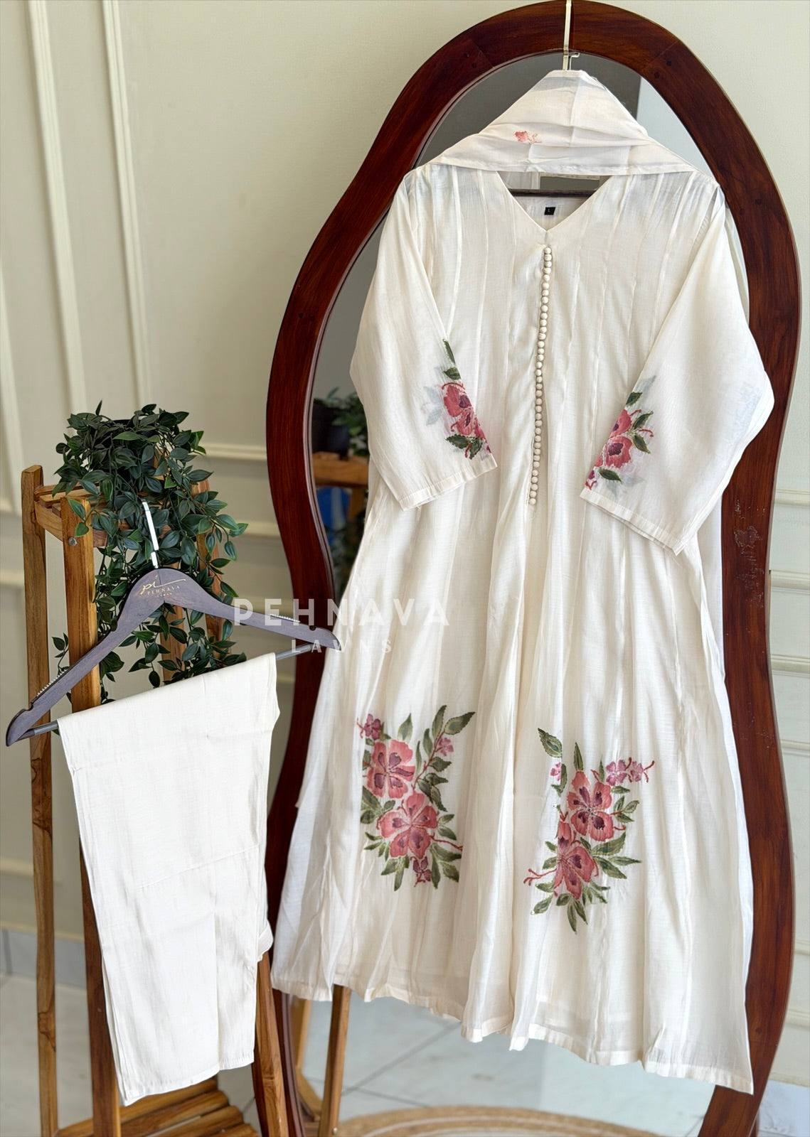 Floral Printed Suit-19243