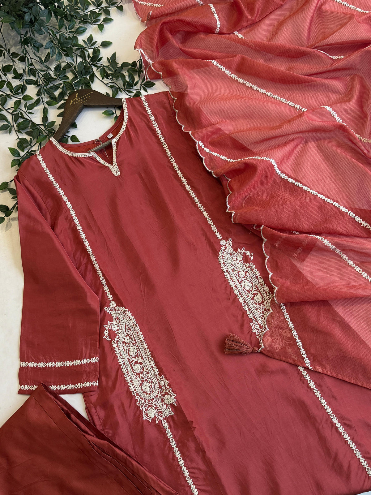 Three Piece Ethnic Suit Set