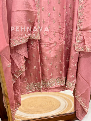 Handworked Unstitched Suit 8005