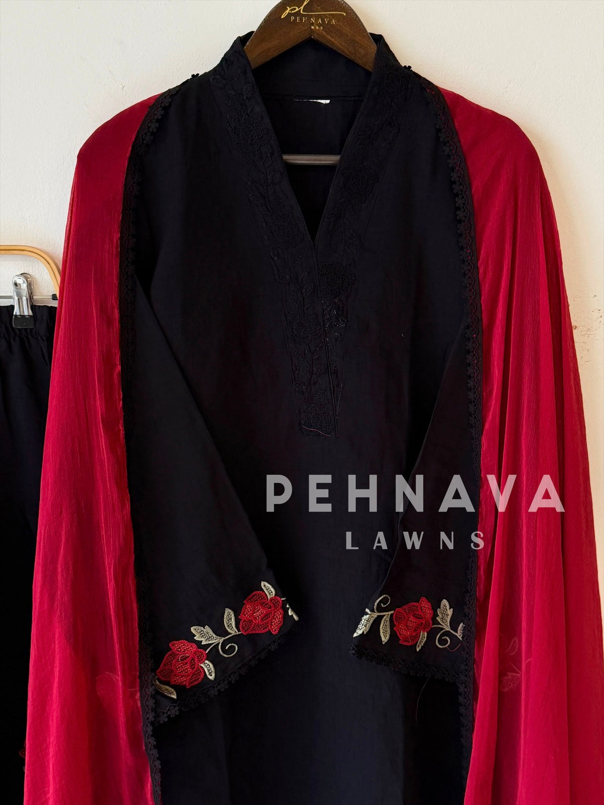 Floral Embroidered Farshi Salwar 311