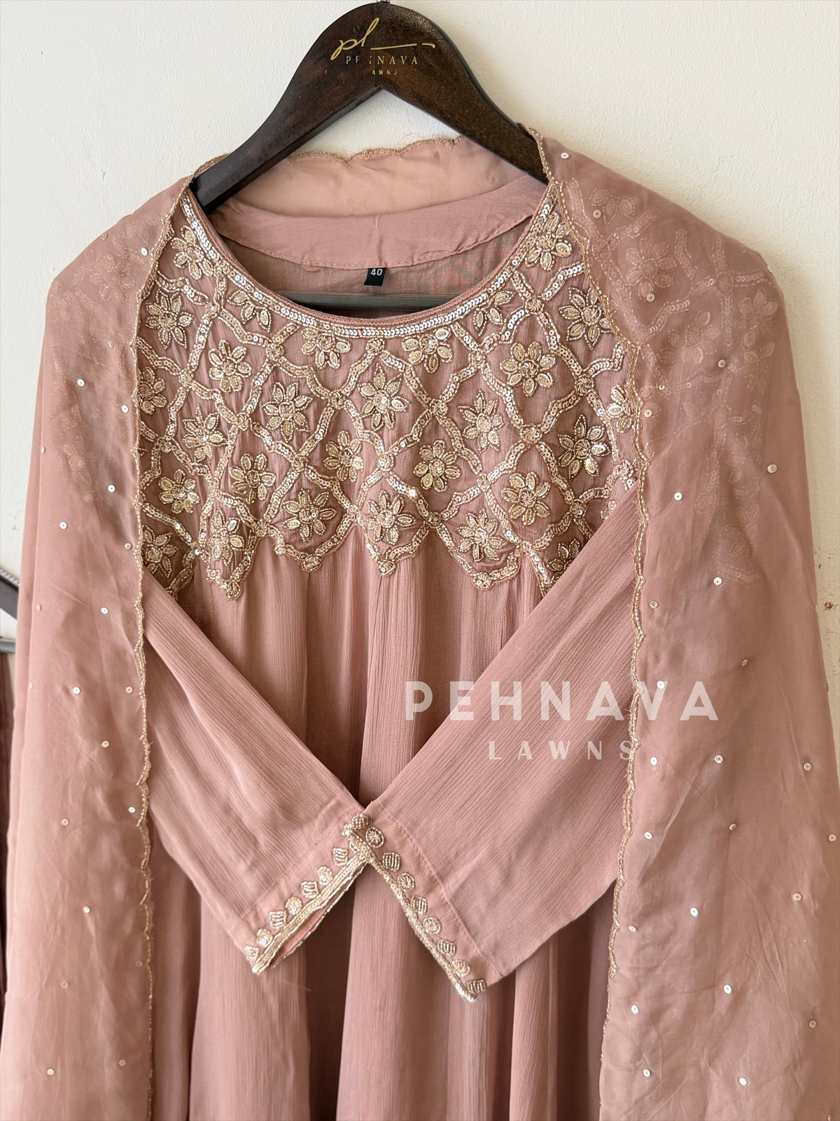 Heavy Handworked Anarkali
