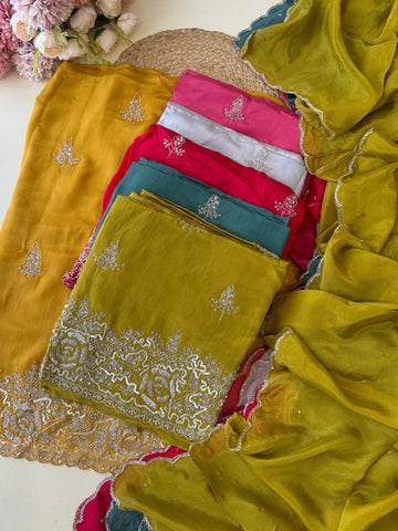 Handworked Un-stitched suit-8902