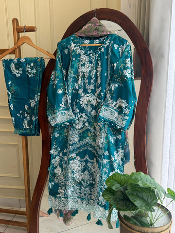 Traditional Embroidery Detailed Suit-4