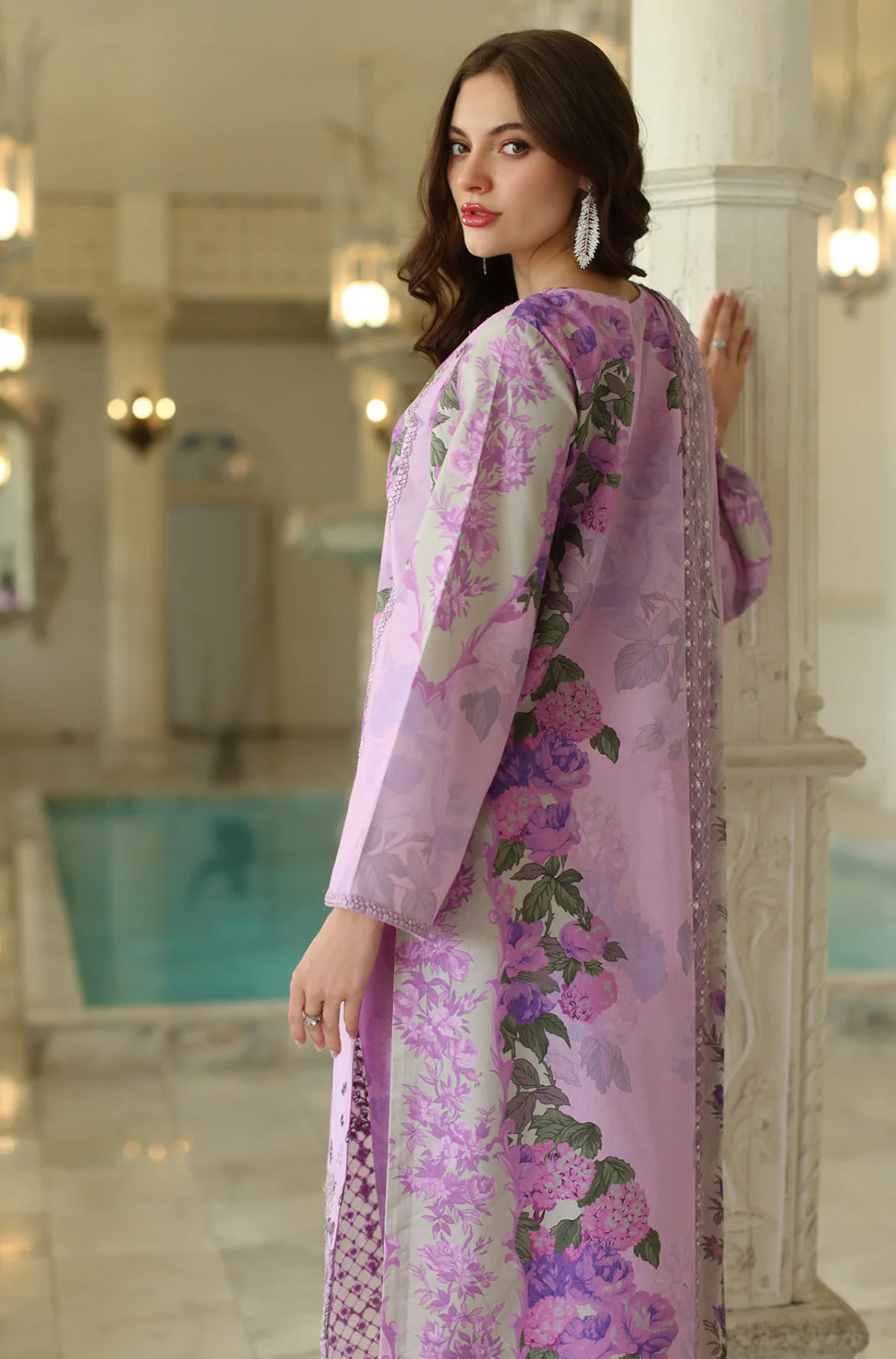 3-PC UNSTITCHED EMBROIDERED LAWN COLLECTION AN5-03