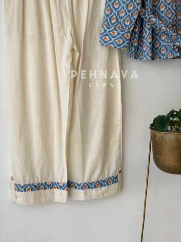 Patterned Shirt & Pant Set