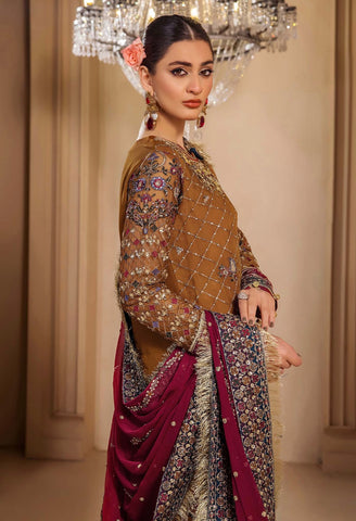 Semistitched Pure Chiffon Suit-4