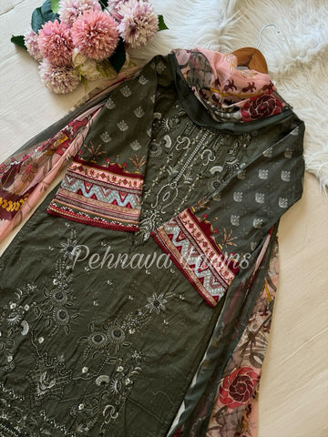 Cotton Comfortable Essential Suit-3559A