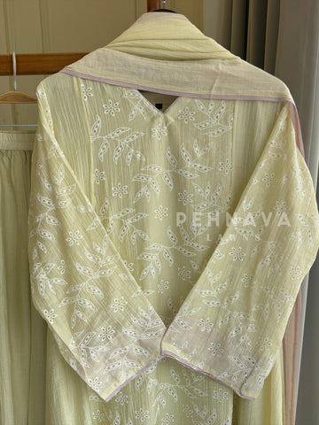 Soft Floral Embroidery Set