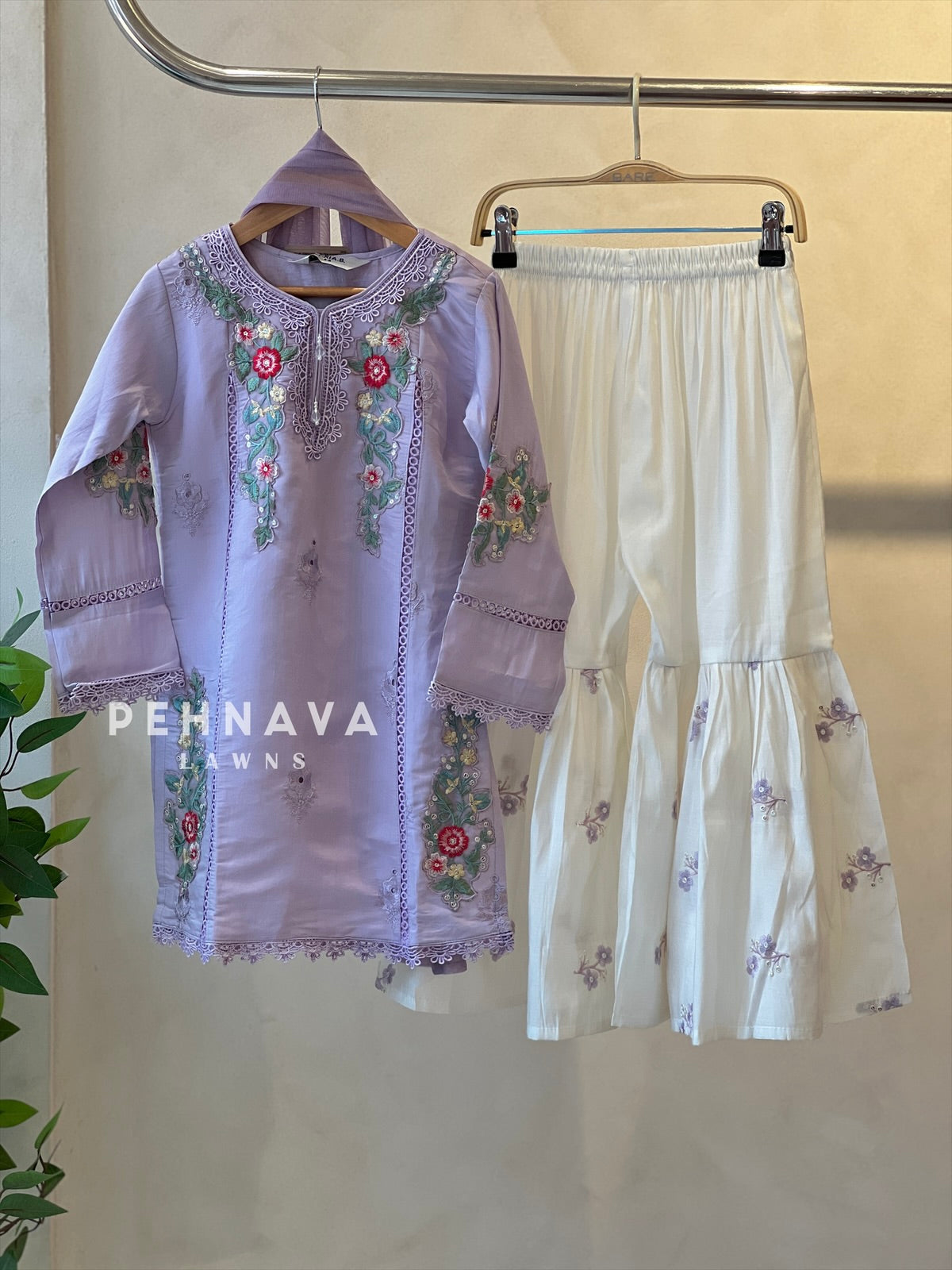 Kids sharara party wear -ready to wear