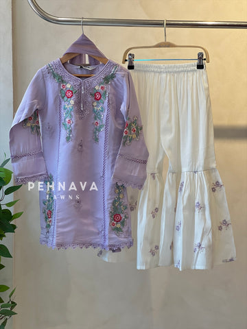 Kids sharara party wear -ready to wear