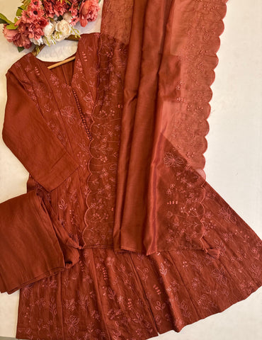 Premium Thread-work Anarkali Suit