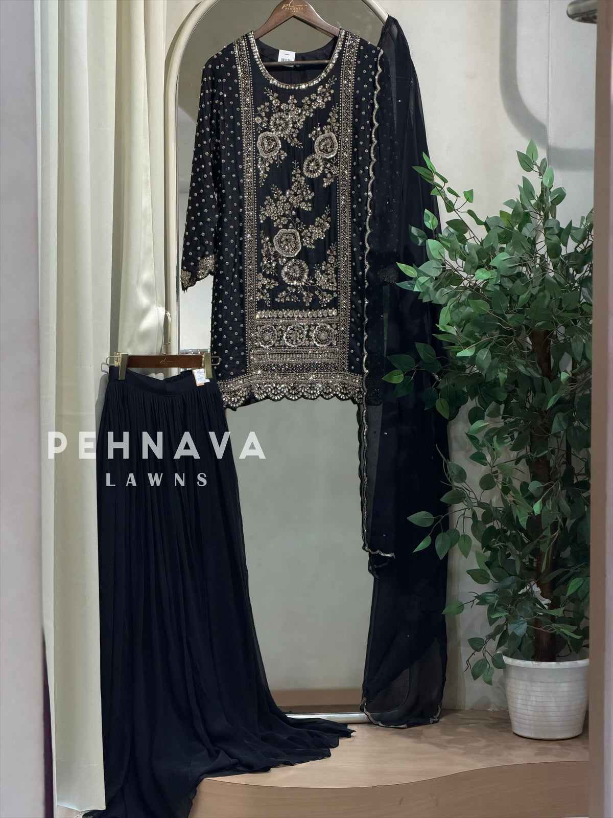 Premium Handworked Chinnon Ensemble