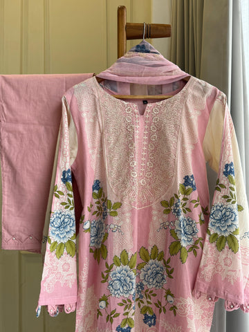 Trendy Pakistani Casual suit-4573
