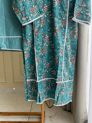 Cotton Printed Casual Suit Ft. Cotton Dupatta-3