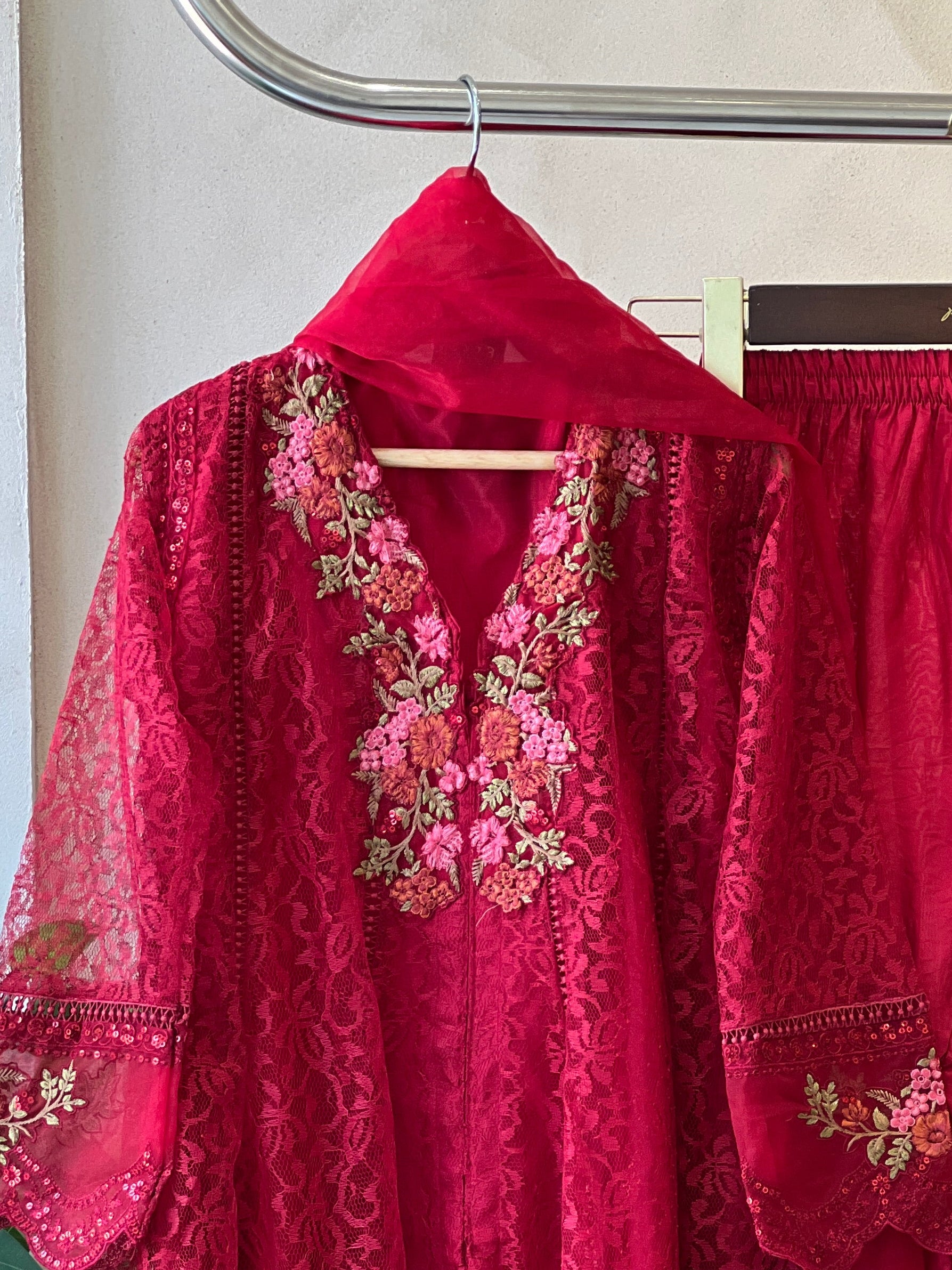 Kids party wear -ready to wear MKS-EA25-45 - Pehnava Lawns