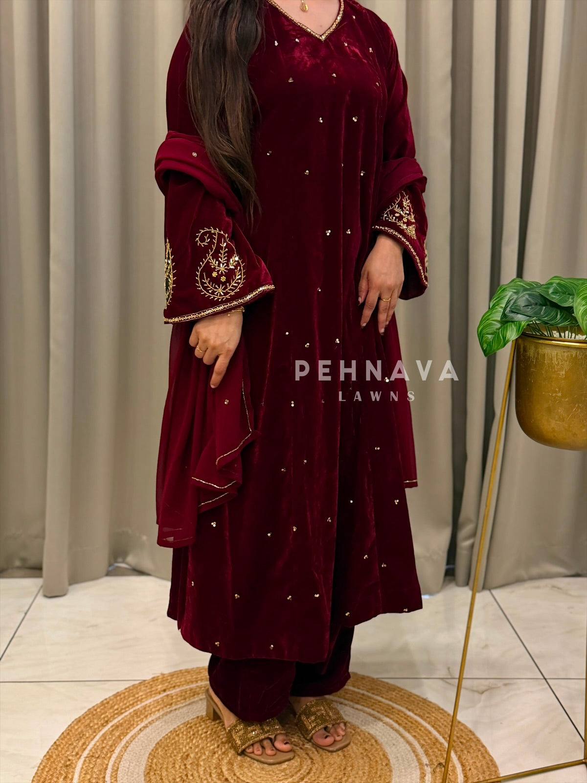 Velvet Handworked suit