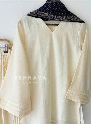 Farshi Shalwar Set with Printed Dupatta B269