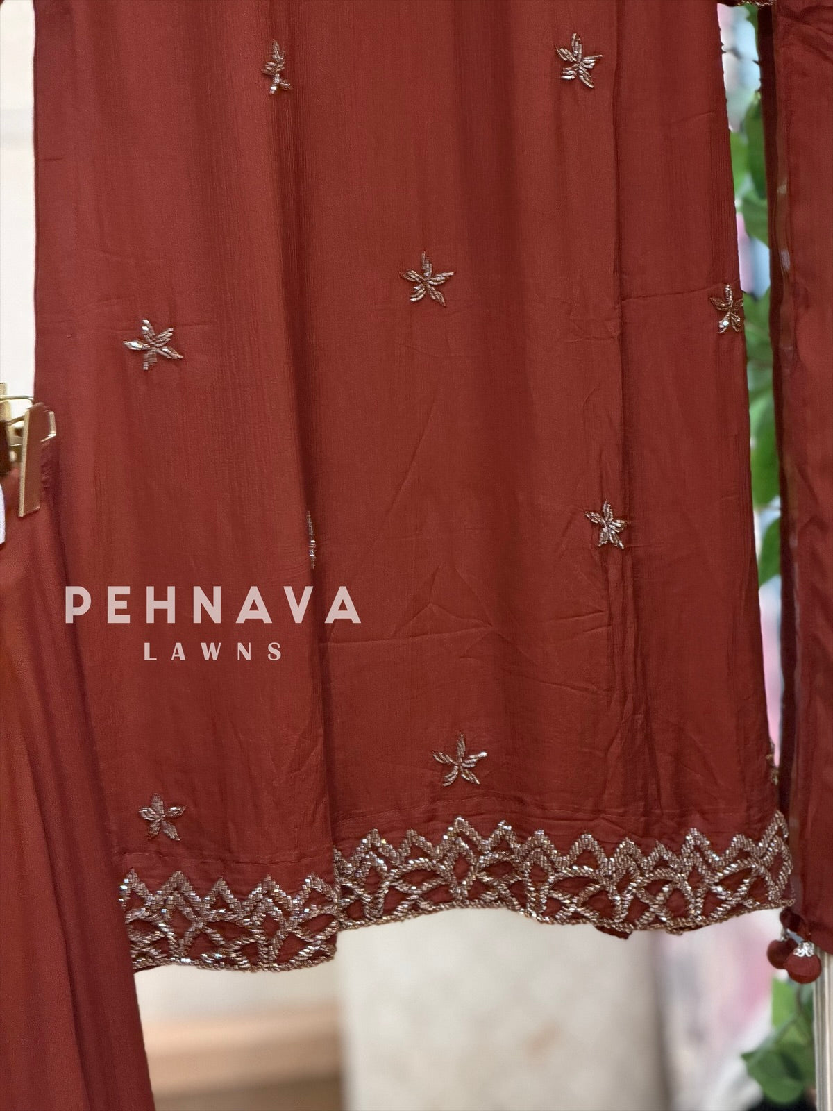 Premium Handworked Chinnon Ensemble