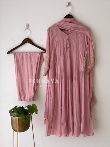 Chanderi Handworked Ensemble B725