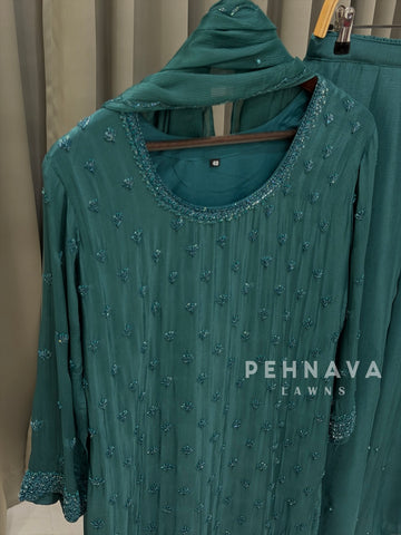 Premium Handworked Chinnon Ensemble