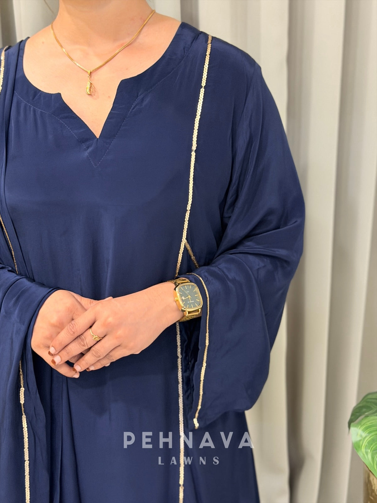 Panel Detailed Three Piece Ensemble 5032