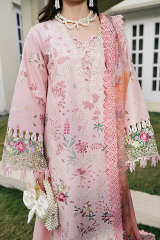 Sundas Ahad Premium Suit-BABY PINK EL-06