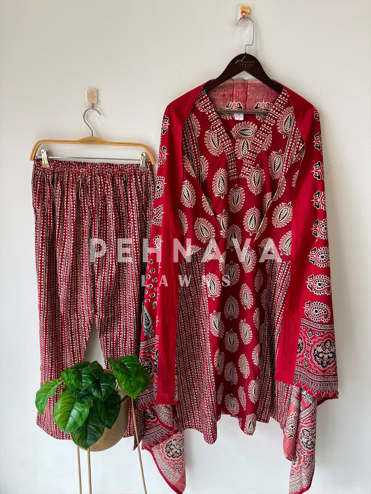 Cotton Printed Suit-1625