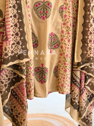 Floral Printed Three-Piece Set