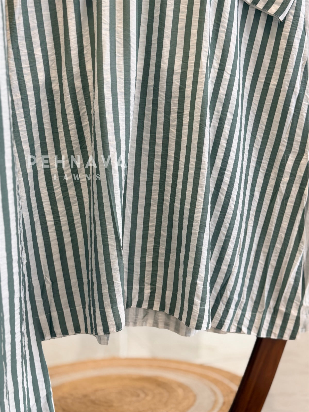Striped Printed Three Piece Set 5137