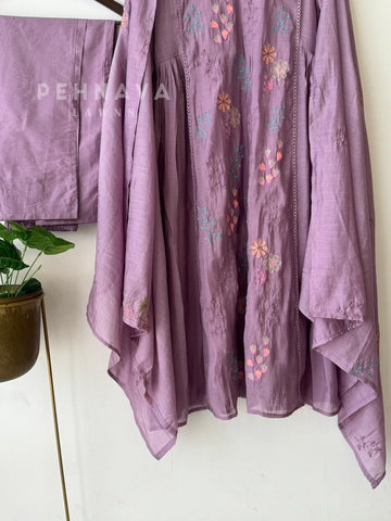 Floral Chanderi Ethnic suit 3187 JS16