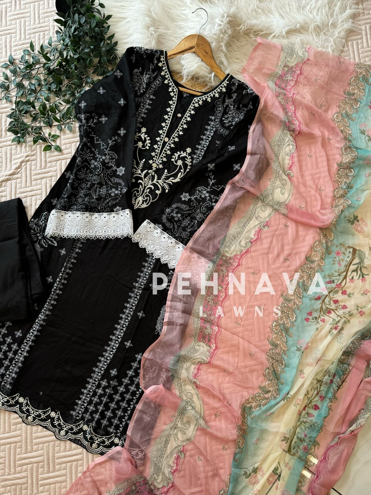 New Black Casual Suit-1294