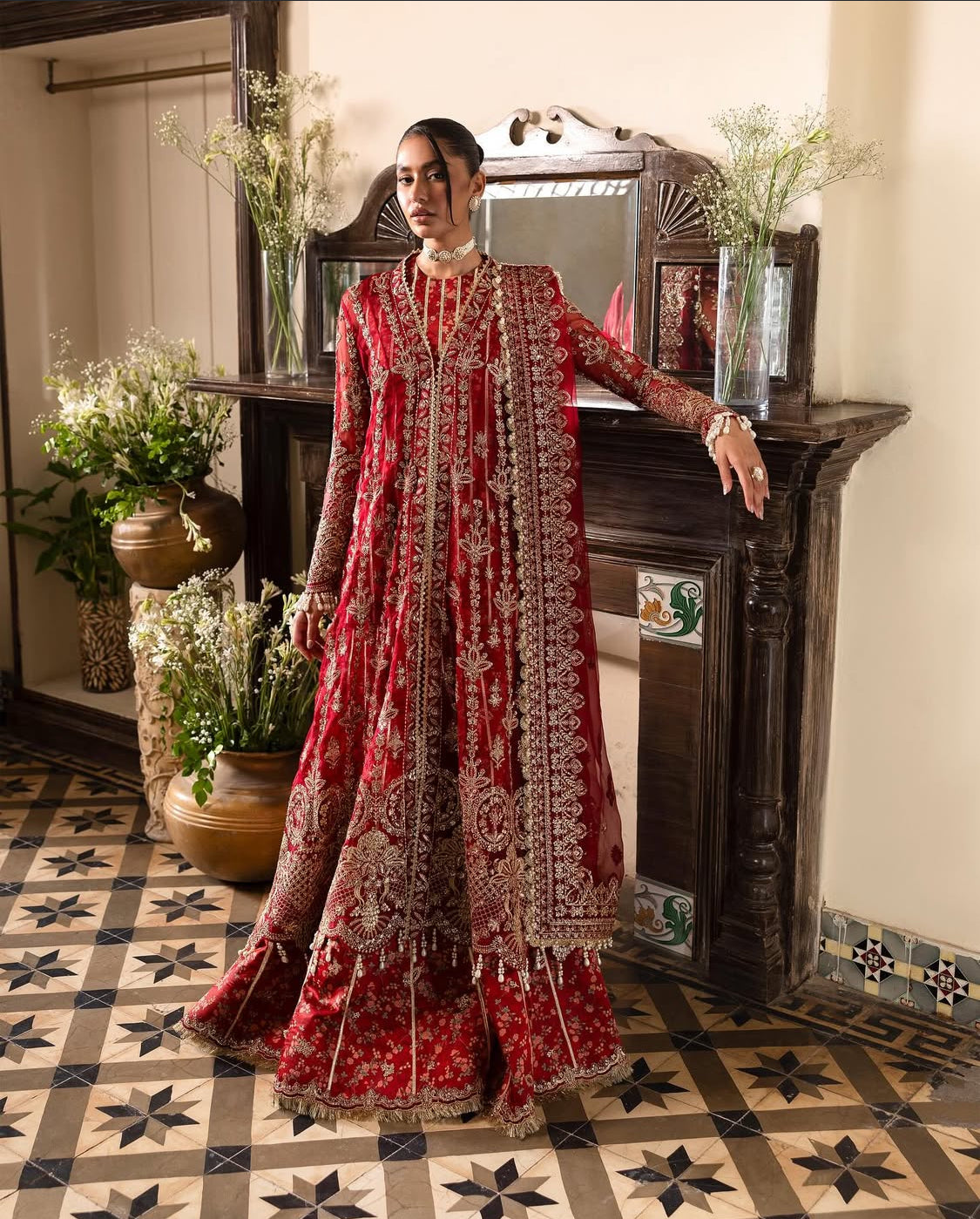 The Premium Lehenga Suit -TEAROSE
