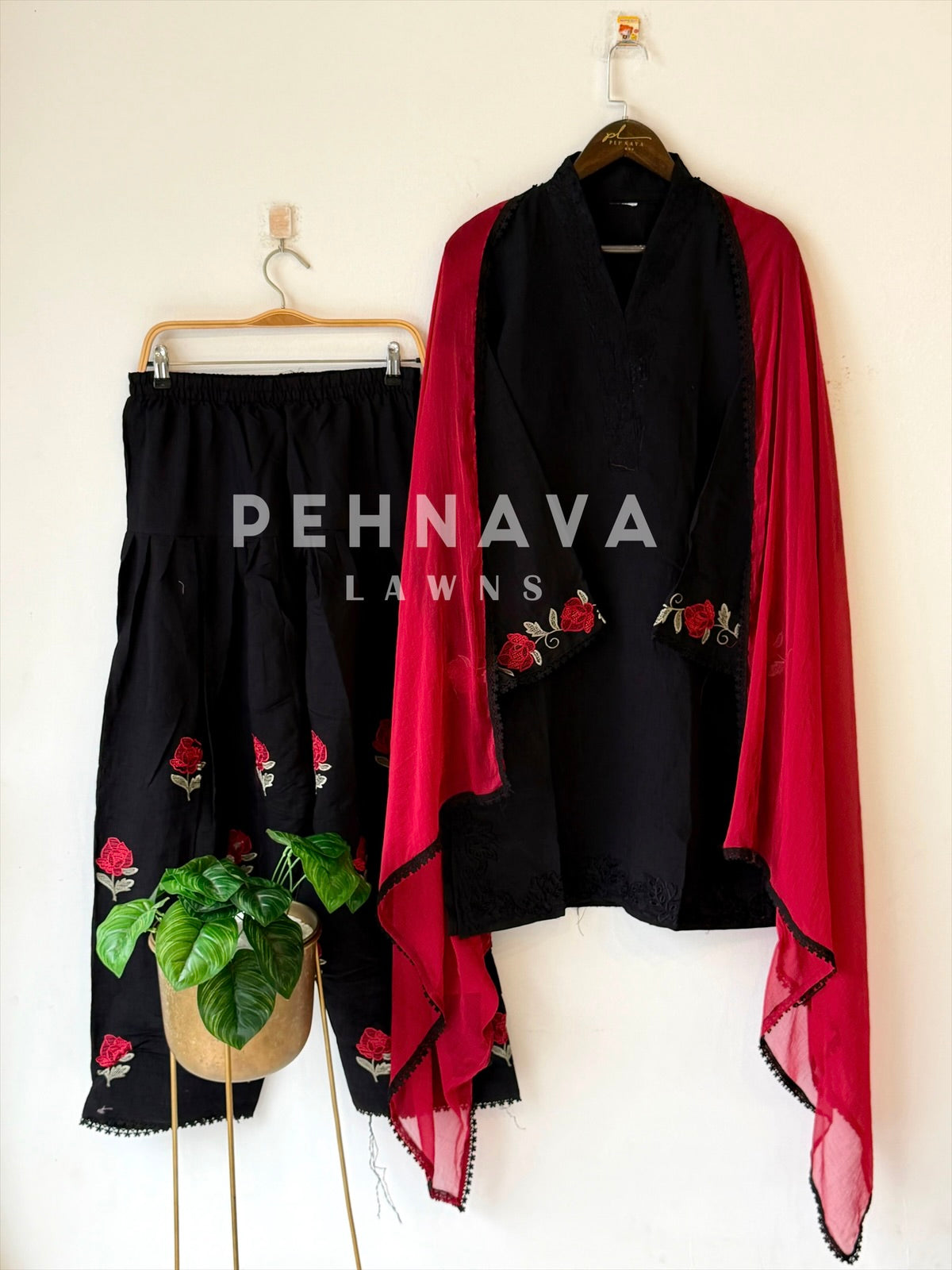 Floral Embroidered Farshi Salwar 311