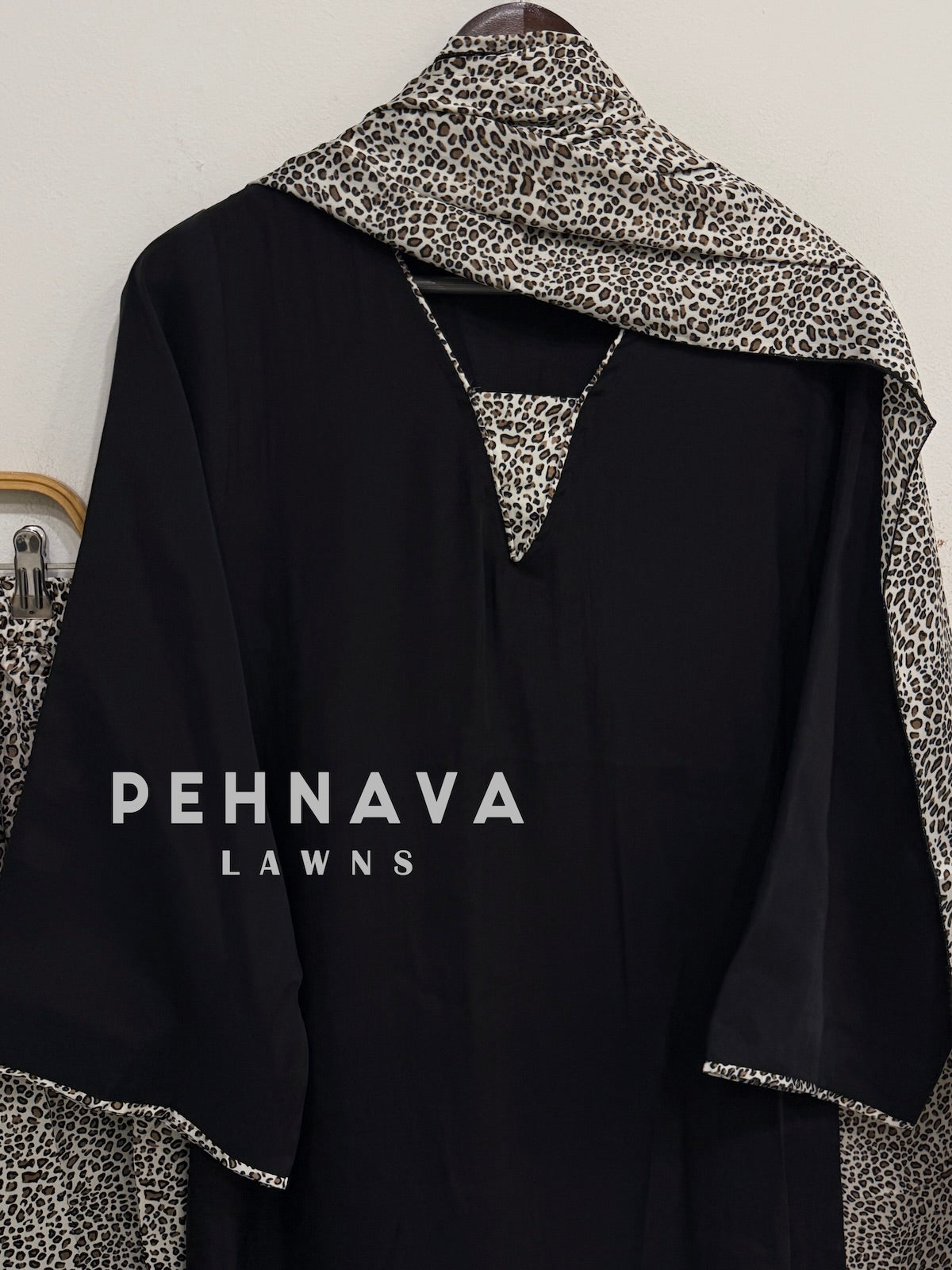 Minimal Animal Printed Three Piece Suit