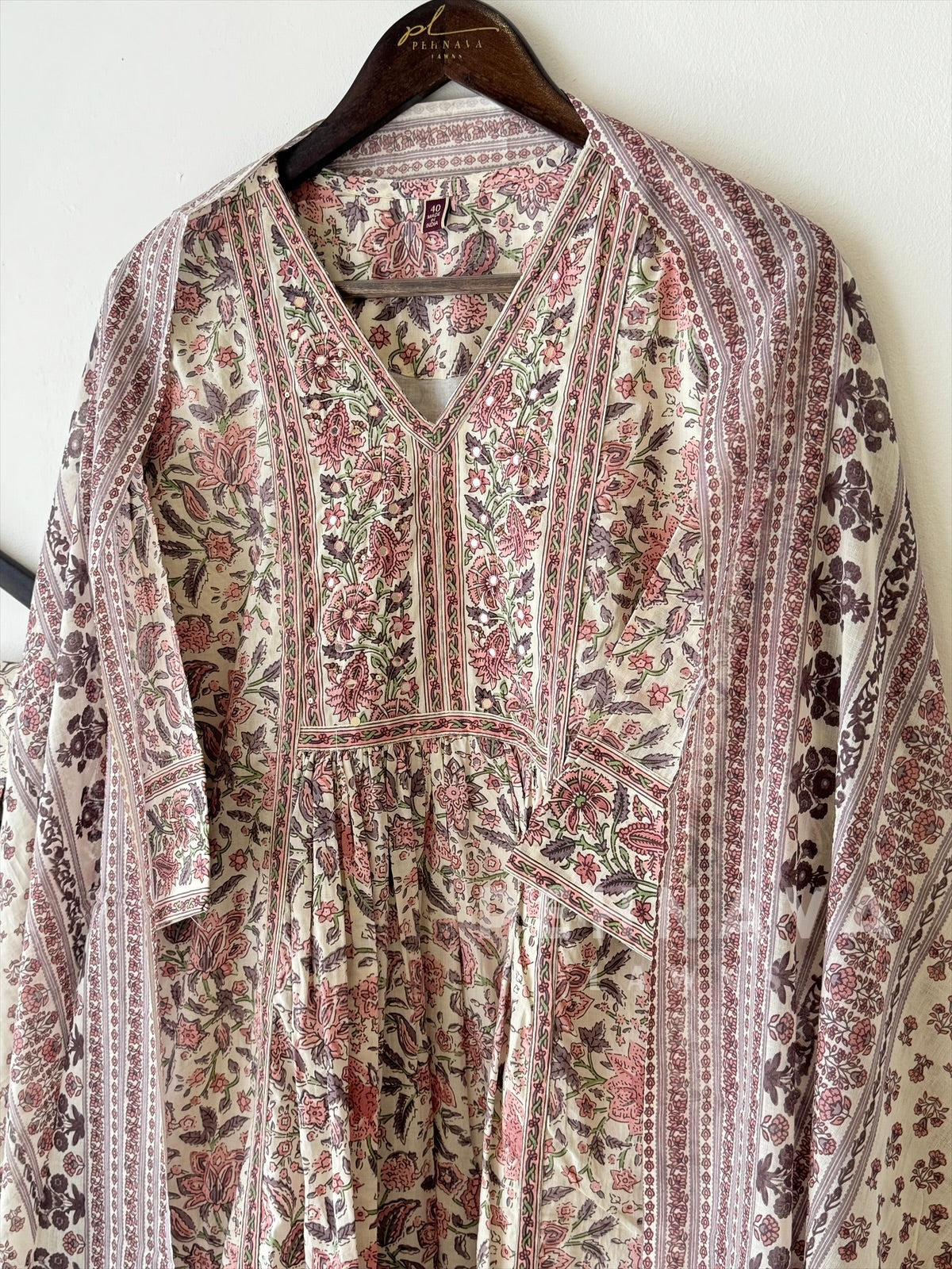 Printed Cotton Suit with Dupatta-18546 - Pehnava Lawns