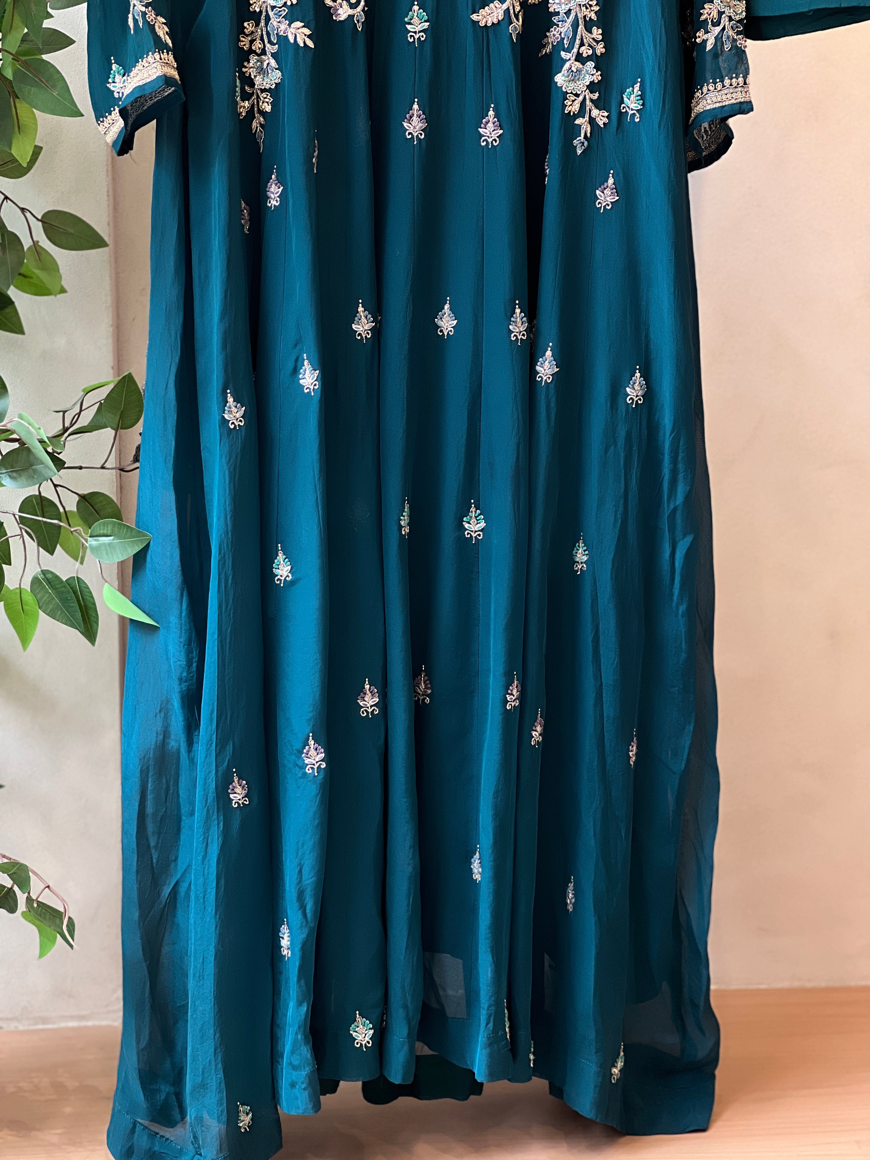 Premium hand worked anarakali suit