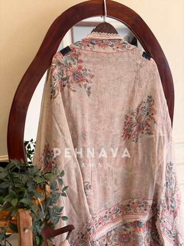 Floral Printed Unstitched Suit (Dispatch Time 4-5 Days)