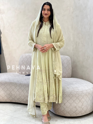 Premium Handworked Anarkali suit