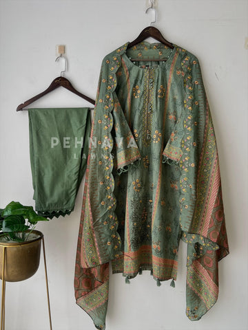 Signature Lawn Suit-1608