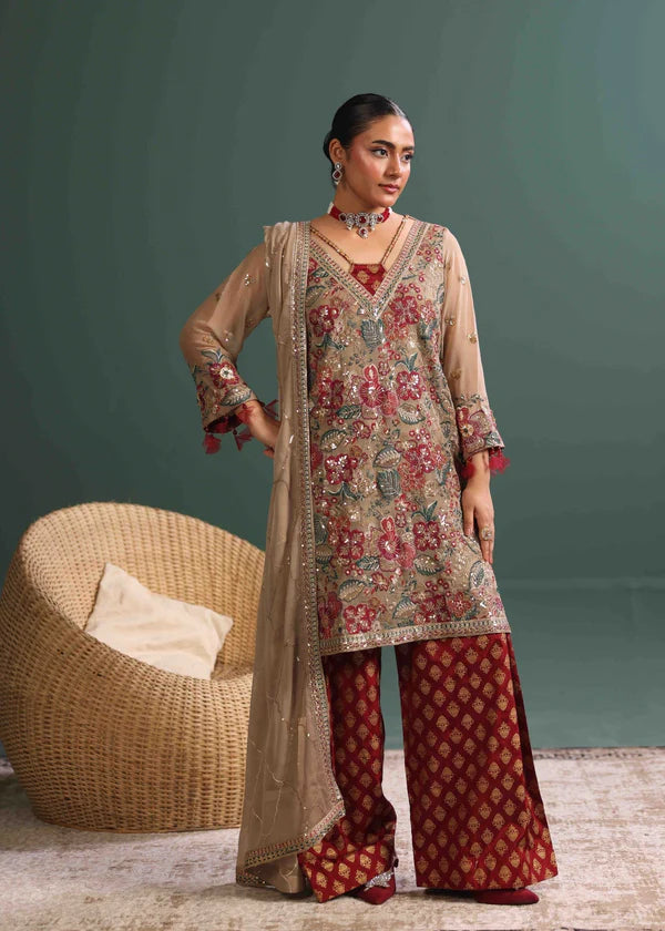 Premium Signature Luxe Embroidered Suit