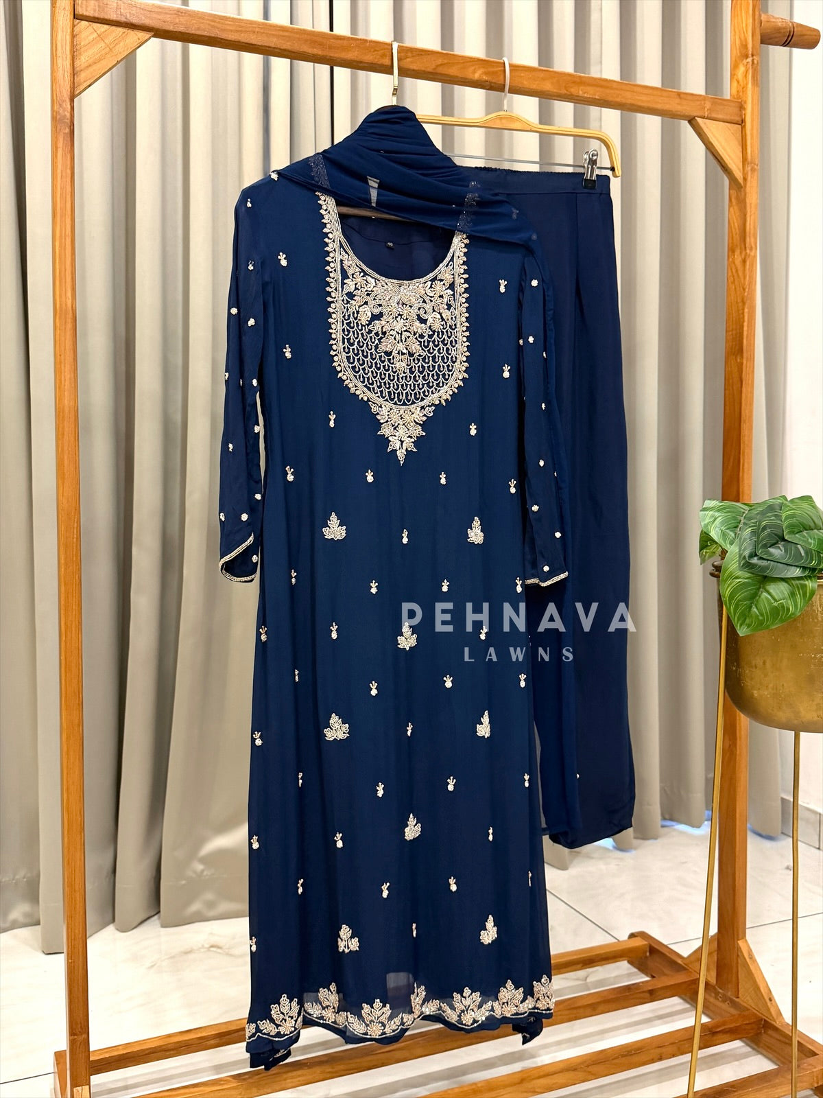 Premium Handworked Chinnon Suit-9067A