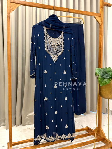 Premium Handworked Chinnon Suit-9067A