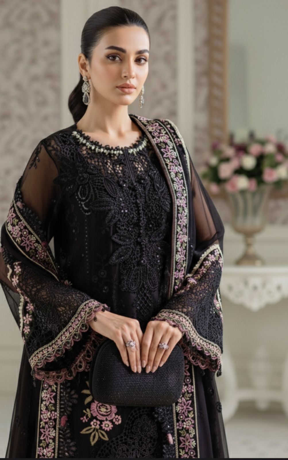 Ronak-e-Mehal Premium Semi stitched Suit-8