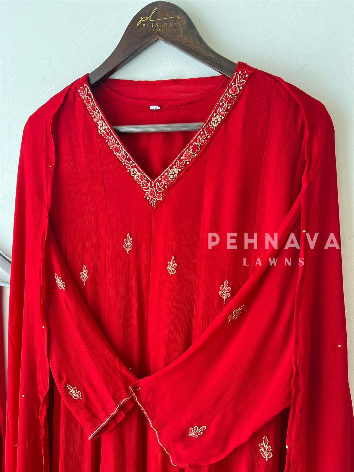 Premium Work Anarkali Set