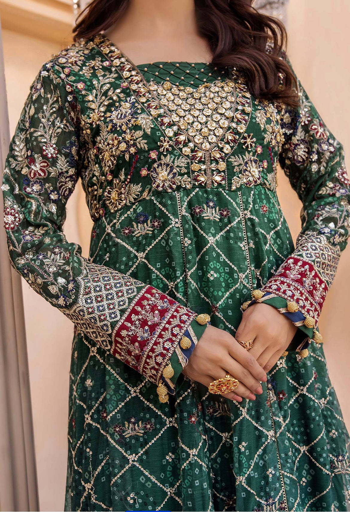 Semistitched Pure Chiffon Suit-7